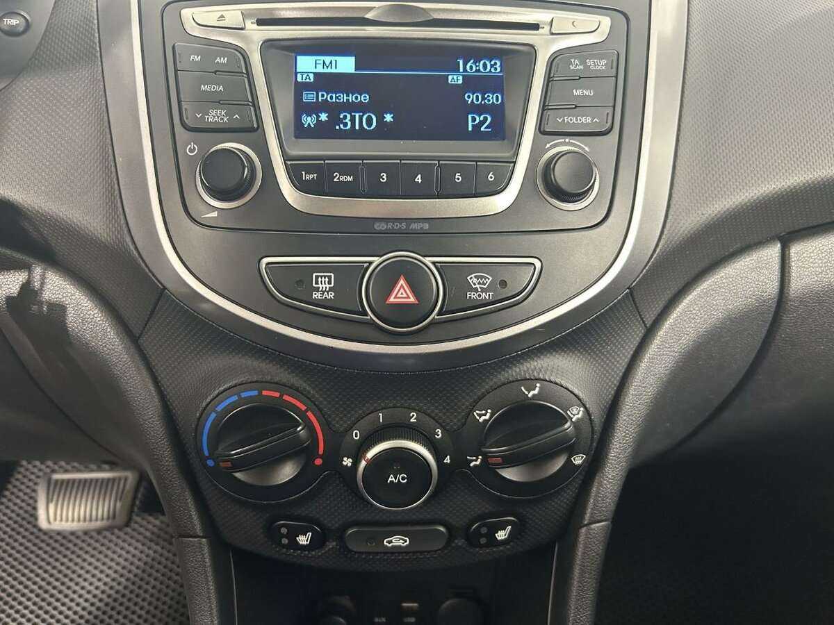 Hyundai Solaris, 2015 - Фото №11