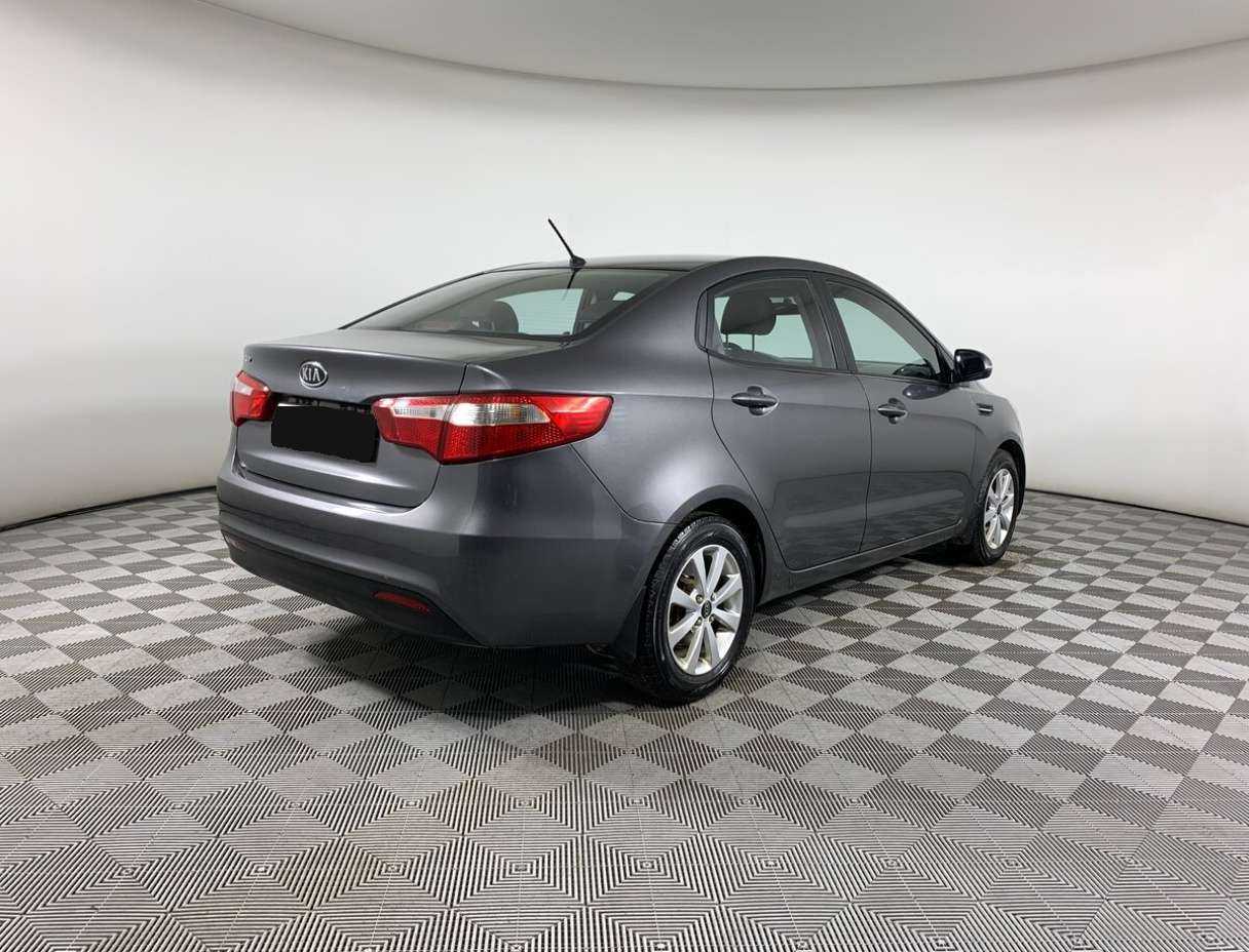 Kia Rio 5-speed, 2012 - Фото №4
