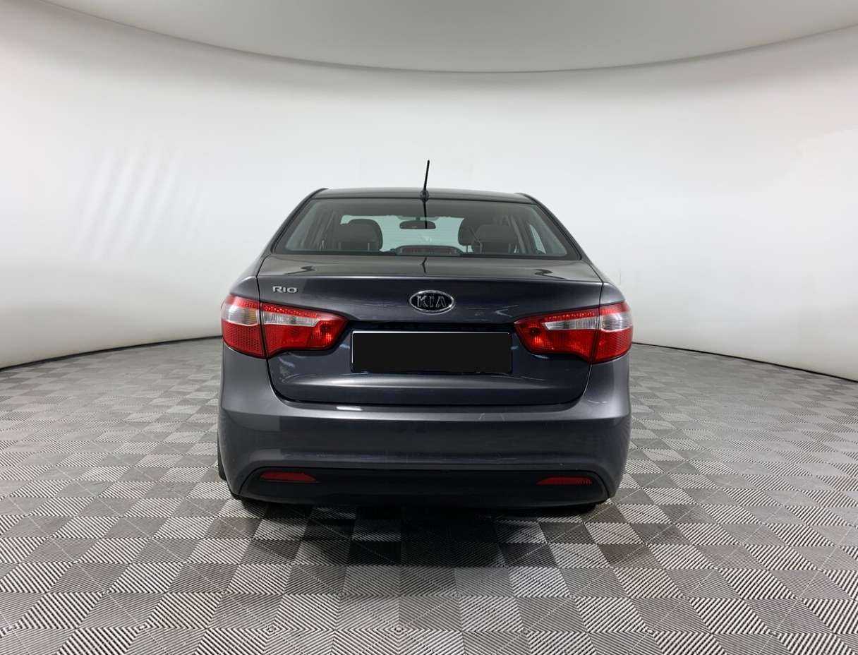 Kia Rio 5-speed, 2012 - Фото №5