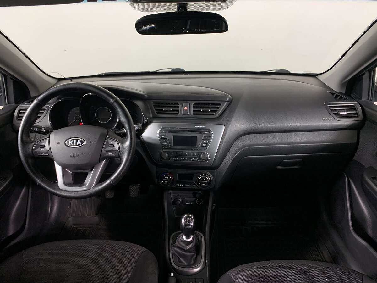 Kia Rio 5-speed, 2012 - Фото №12