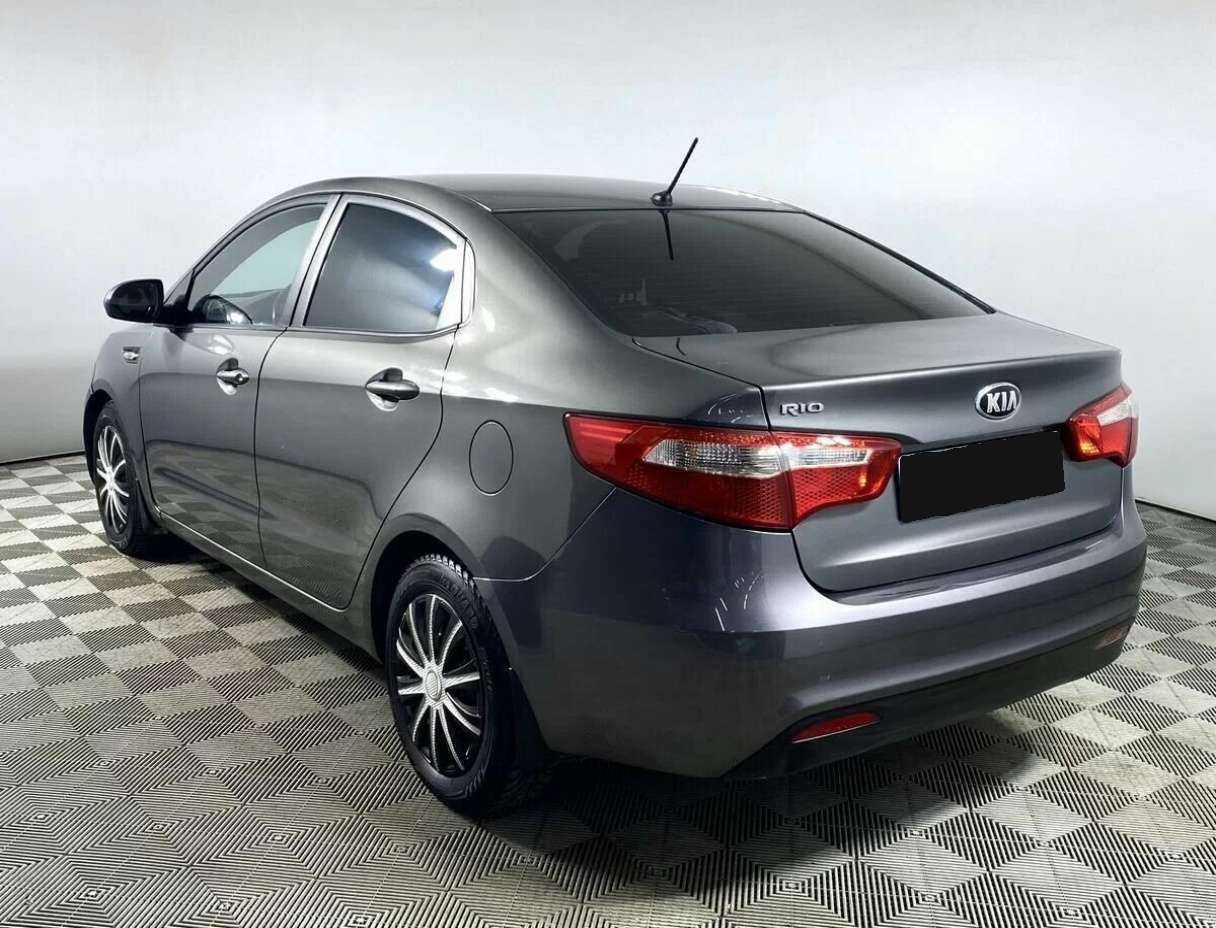 Kia Rio 4-speed, 2013 - Фото №4