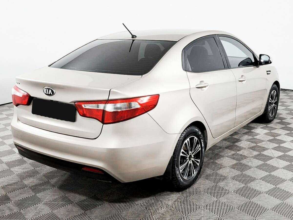 Kia Rio 5-speed, 2013 - Фото №4