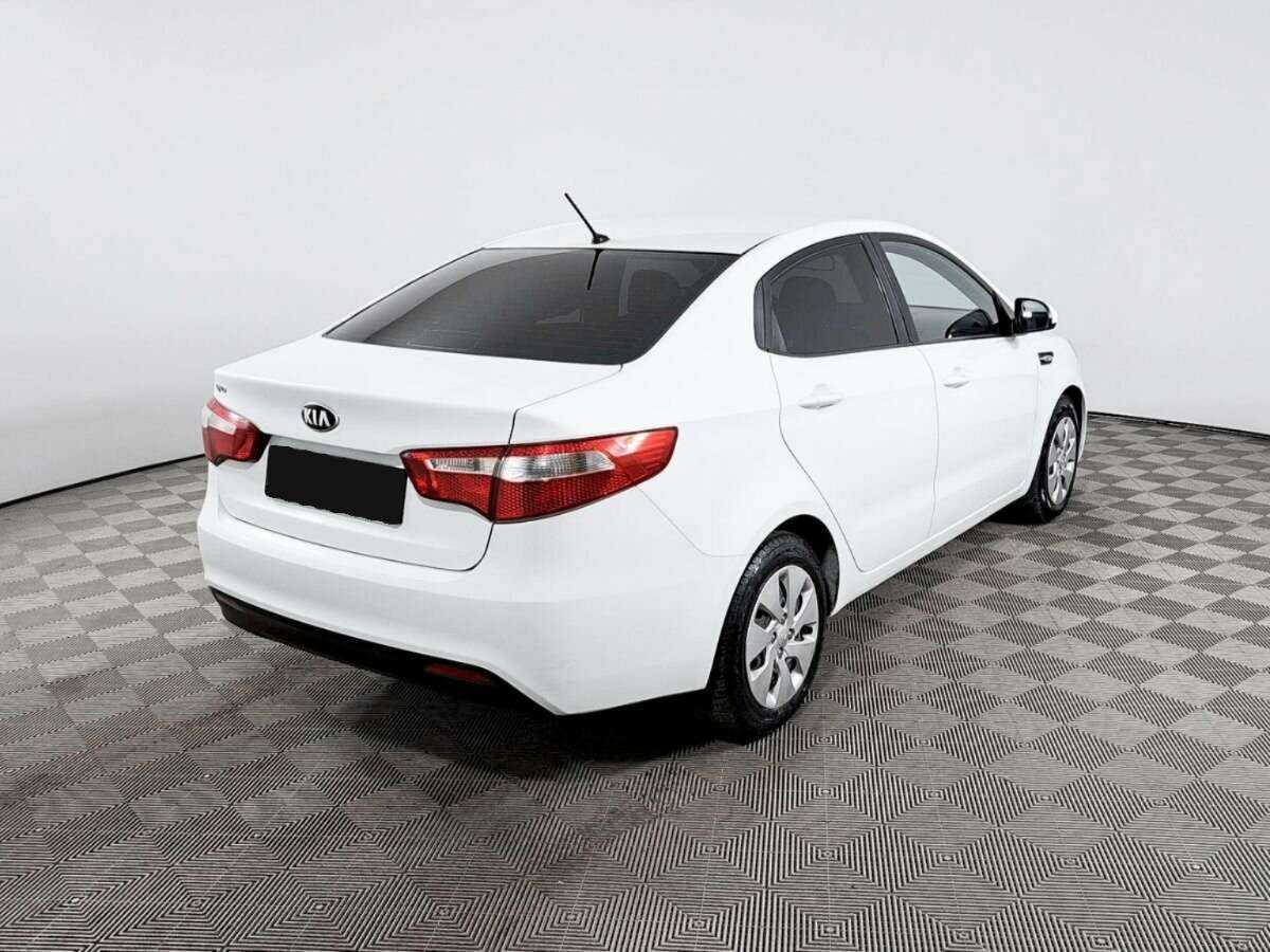 Kia Rio 5-speed, 2013 - Фото №4