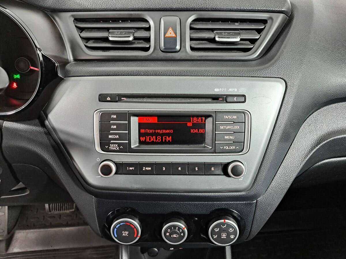 Kia Rio, 2017 - Фото №12