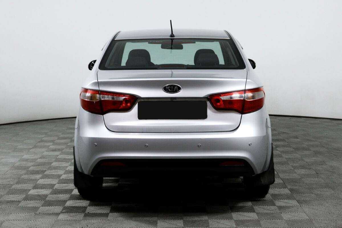 Kia Rio 5-speed, 2012 - Фото №5