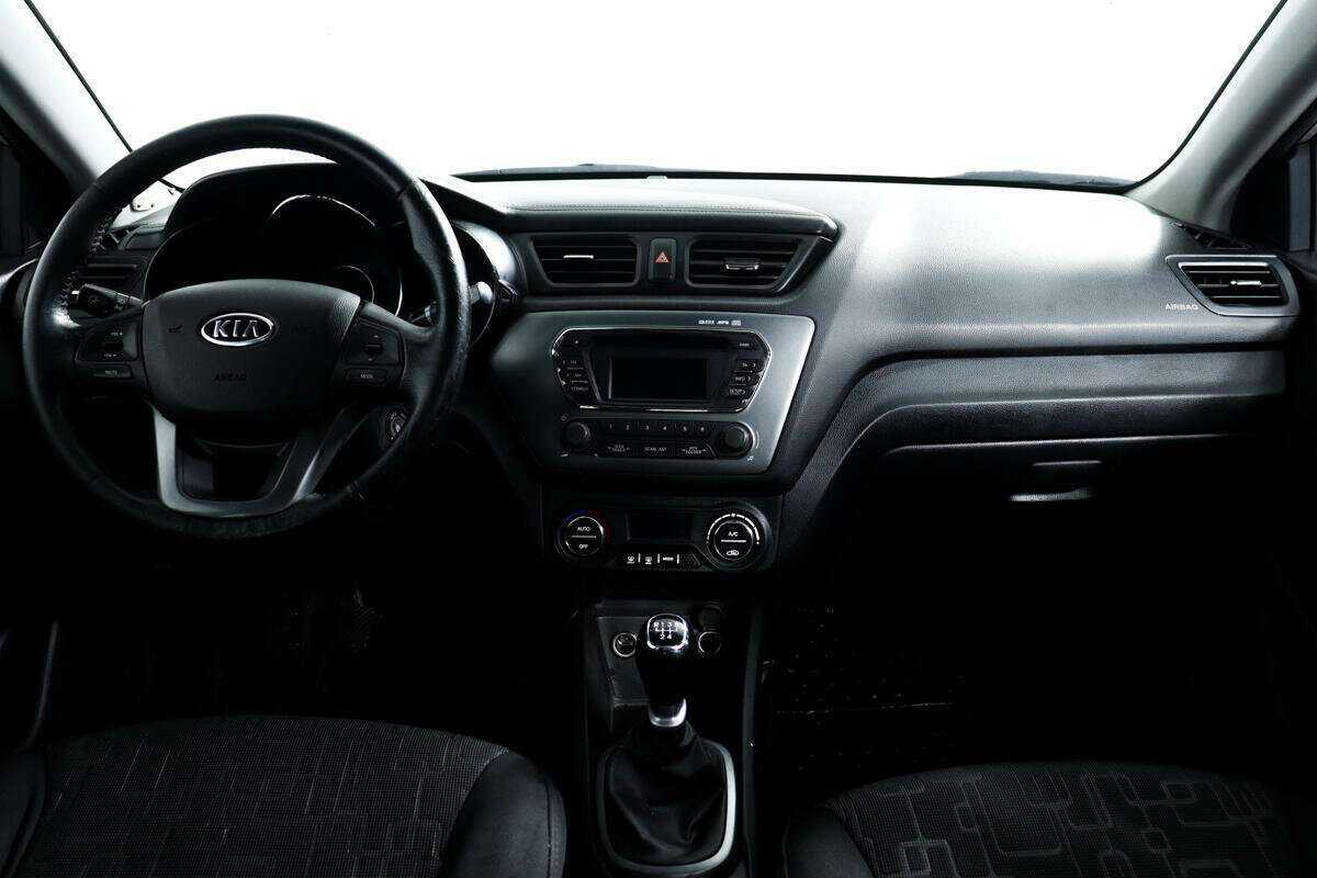 Kia Rio 5-speed, 2012 - Фото №10
