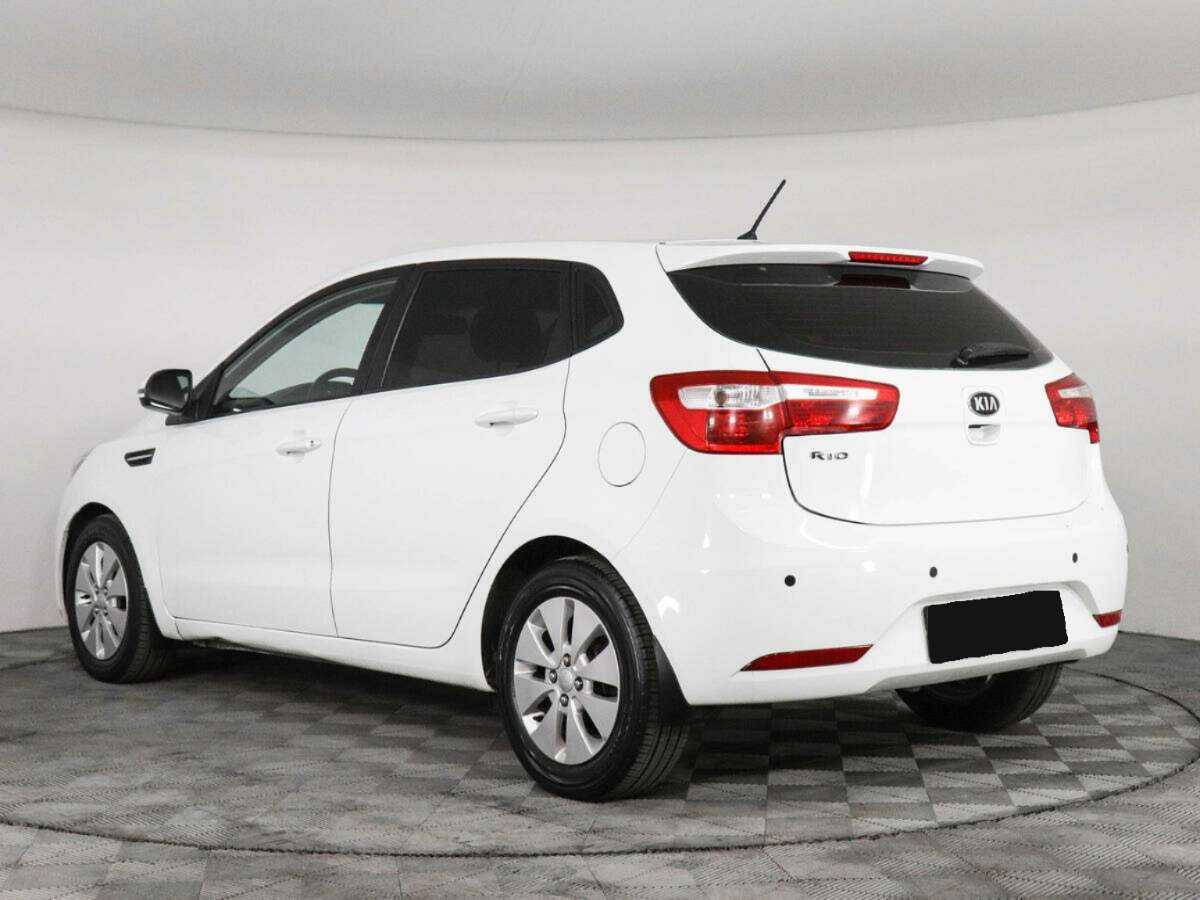 Kia Rio 6-speed, 2014 - Фото №6