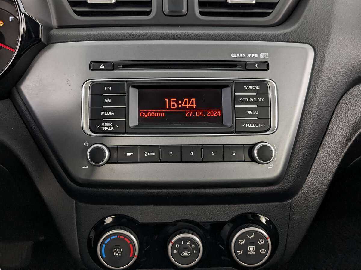 Kia Rio, 2016 - Фото №13
