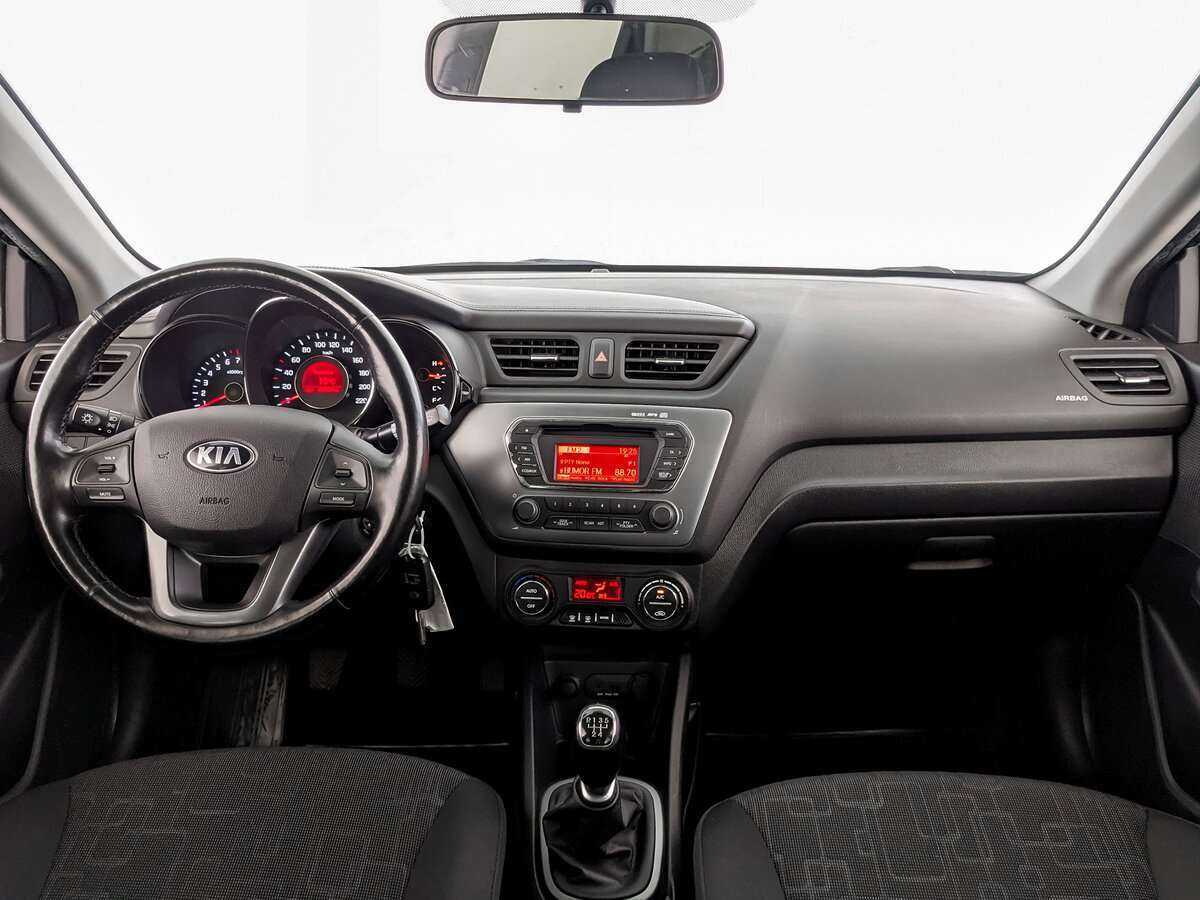 Kia Rio 5-speed, 2014 - Фото №11