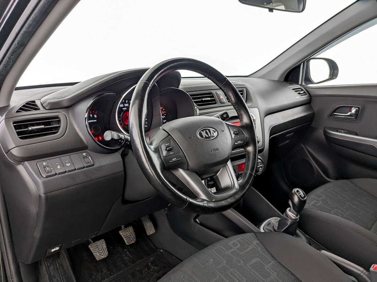 Kia Rio 5-speed, 2014 - Фото №13