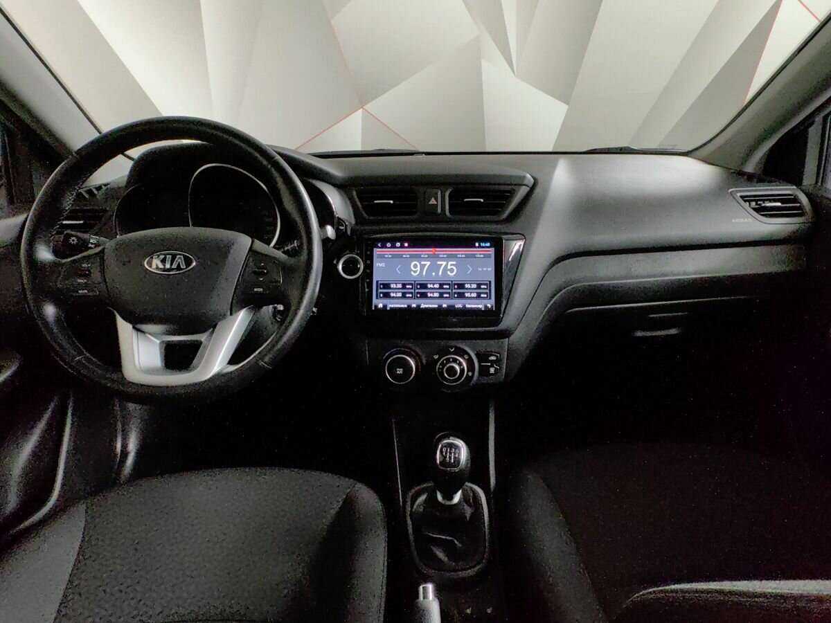 Kia Rio 5-speed, 2014 - Фото №9