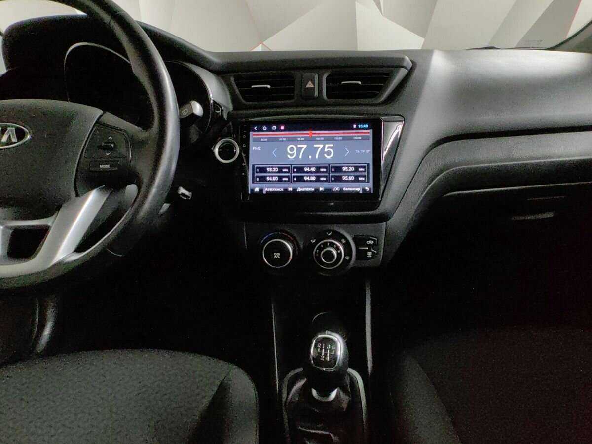 Kia Rio 5-speed, 2014 - Фото №12
