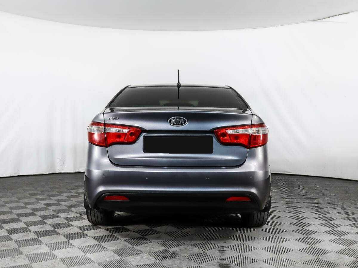 Kia Rio 4-speed, 2012 - Фото №4