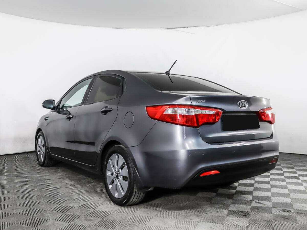 Kia Rio 4-speed, 2012 - Фото №5