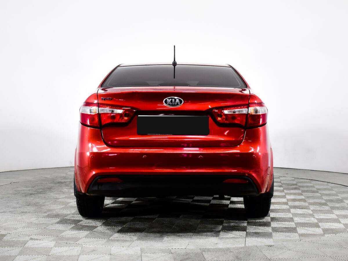 Kia Rio 4-speed, 2013 - Фото №4