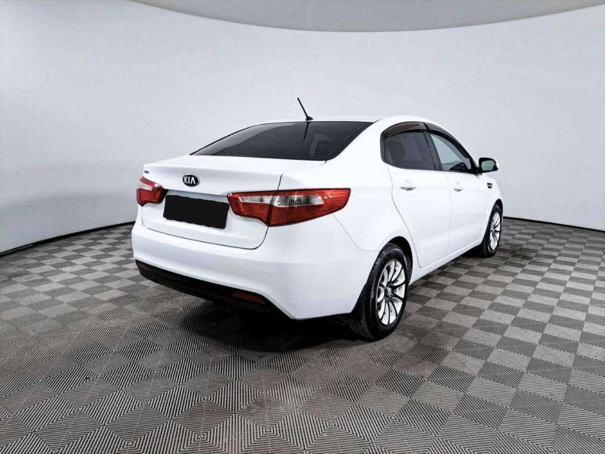 Kia Rio 5-speed, 2014 - Фото №4