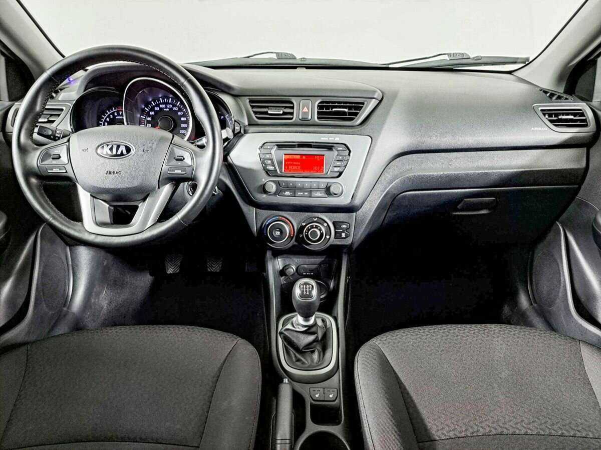 Kia Rio 5-speed, 2014 - Фото №11