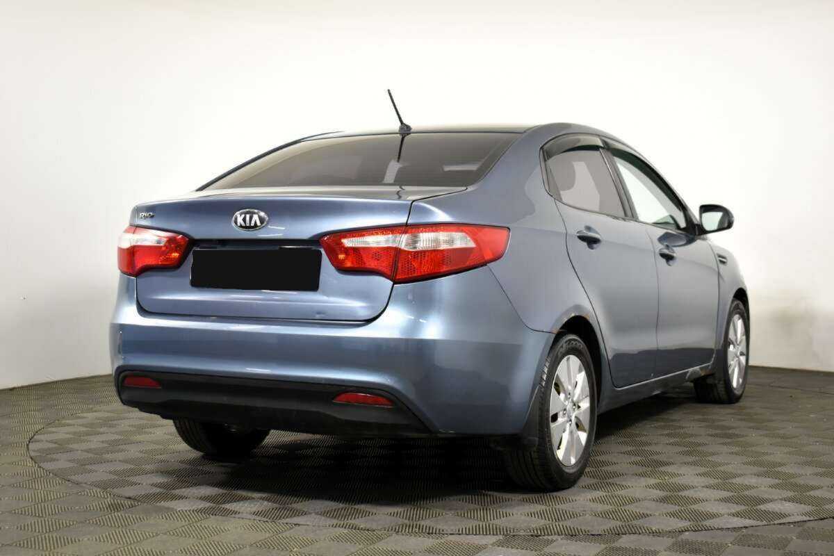 Kia Rio 5-speed, 2013 - Фото №3