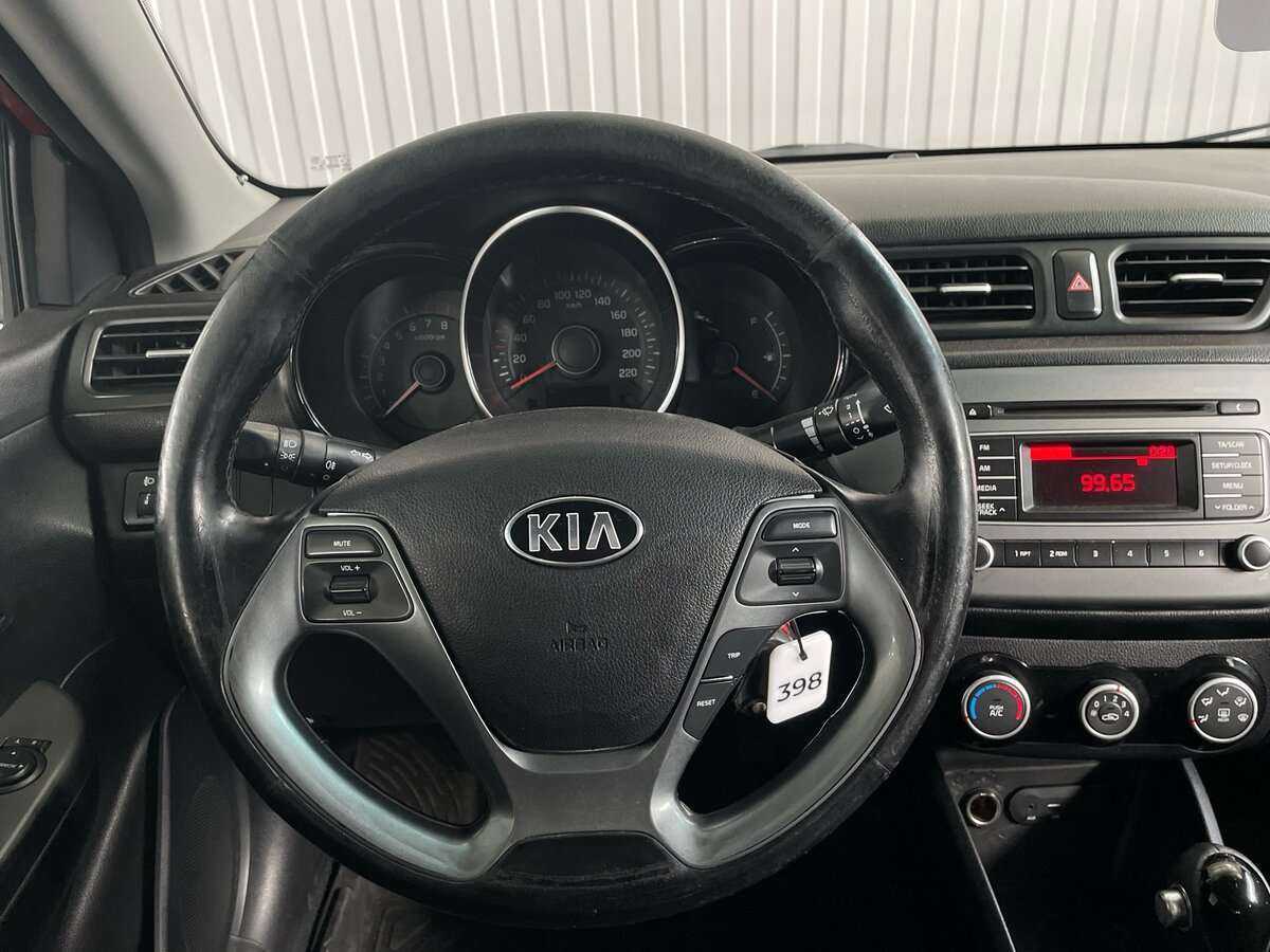 Kia Rio, 2015 - Фото №9