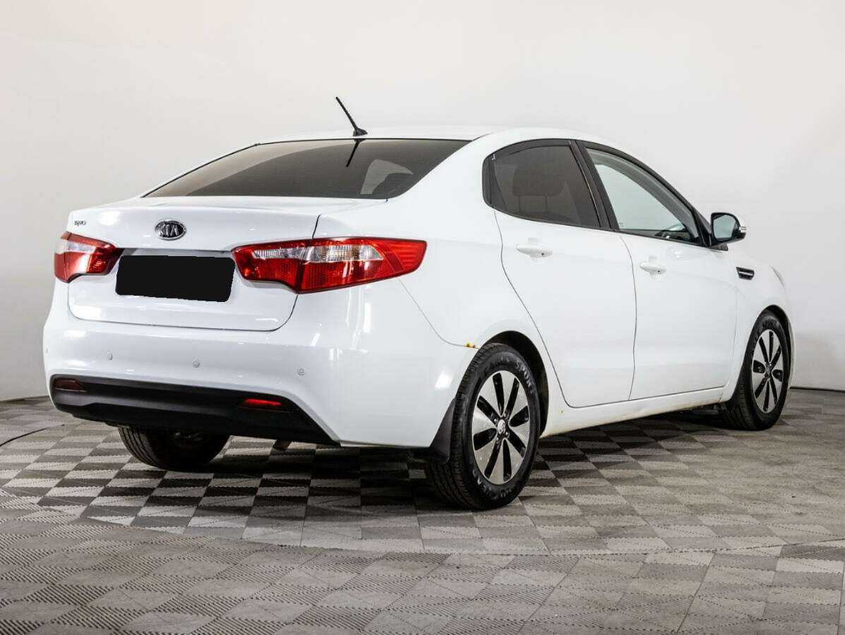 Kia Rio 5-speed, 2012 - Фото №4
