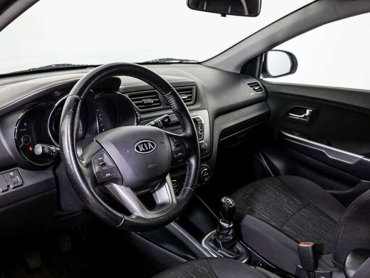 Kia Rio 5-speed, 2012 - Фото №10