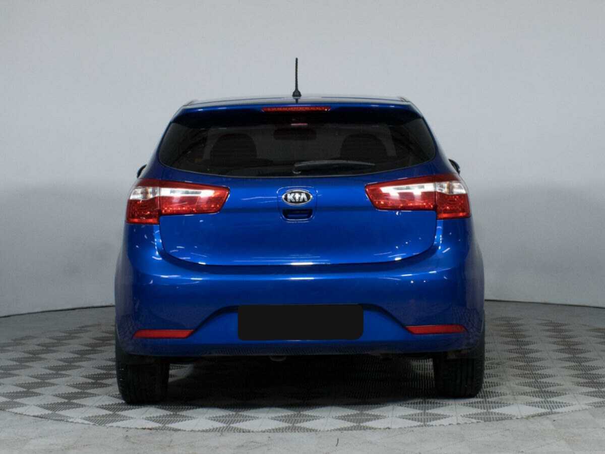 Kia Rio 5-speed, 2013 - Фото №5
