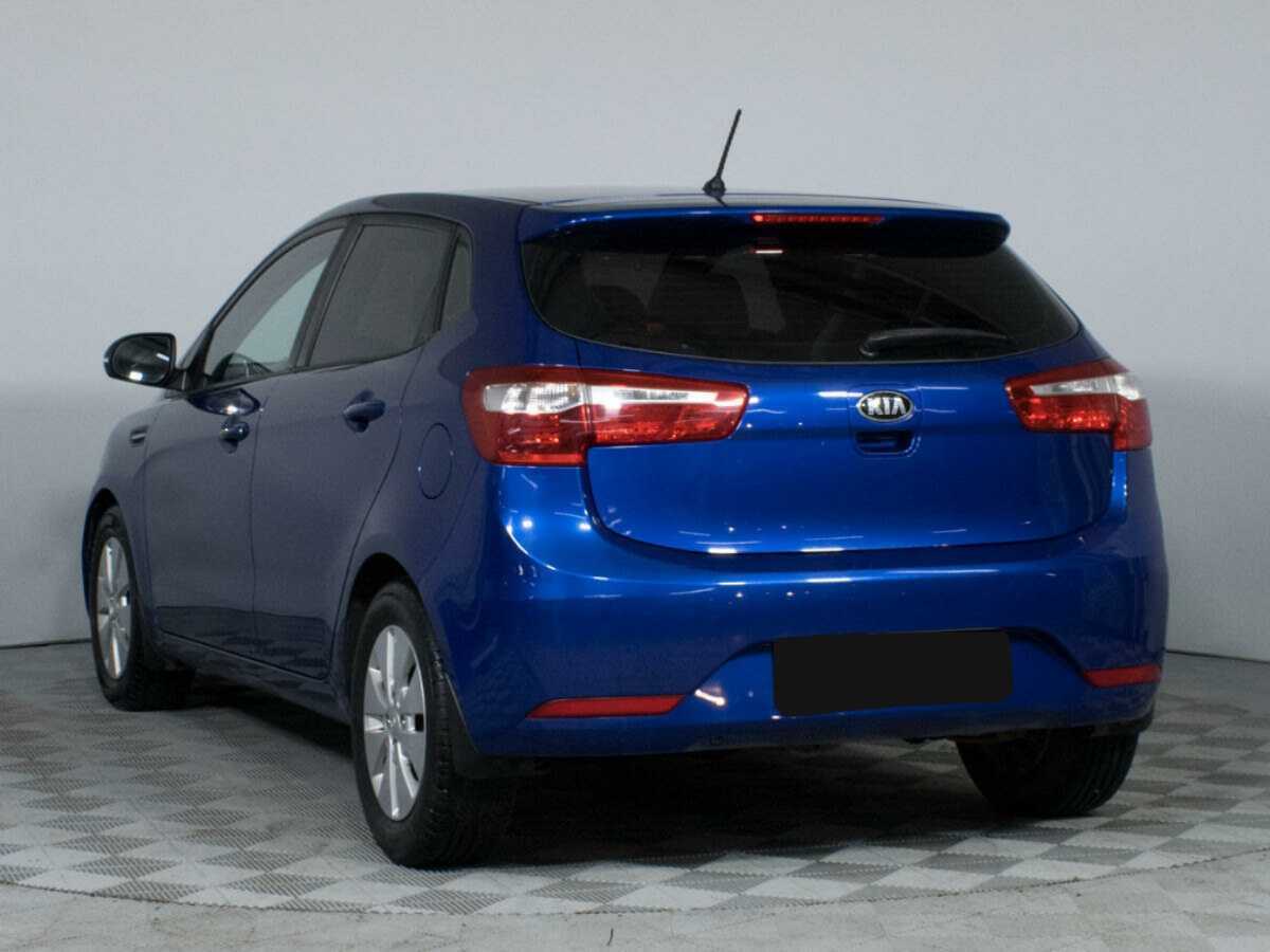 Kia Rio 5-speed, 2013 - Фото №6