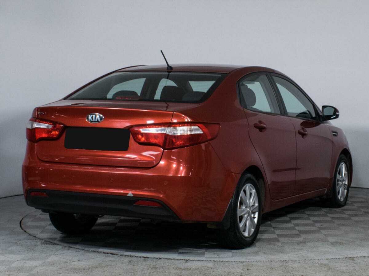 Kia Rio 5-speed, 2013 - Фото №4