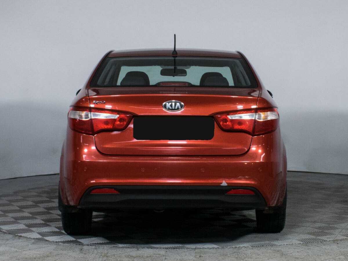 Kia Rio 5-speed, 2013 - Фото №5