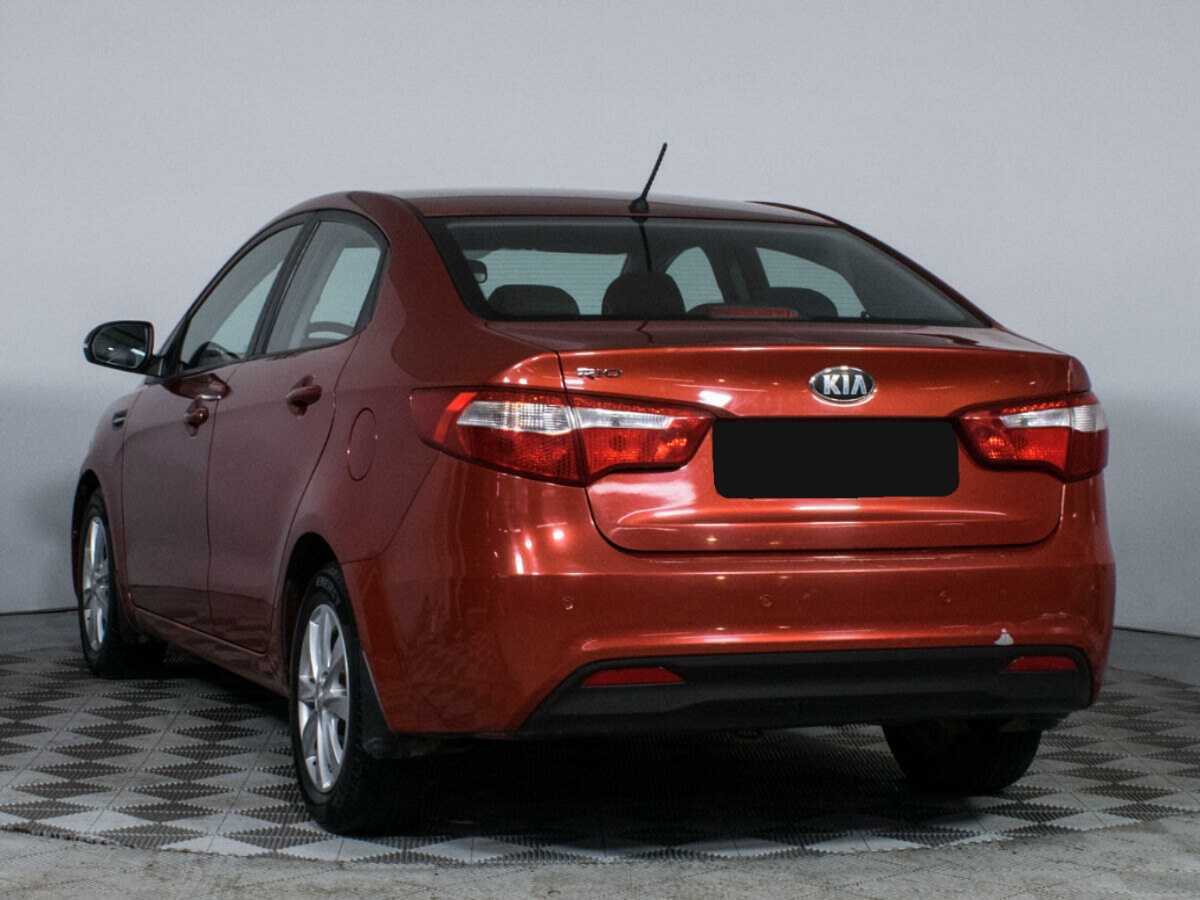 Kia Rio 5-speed, 2013 - Фото №6