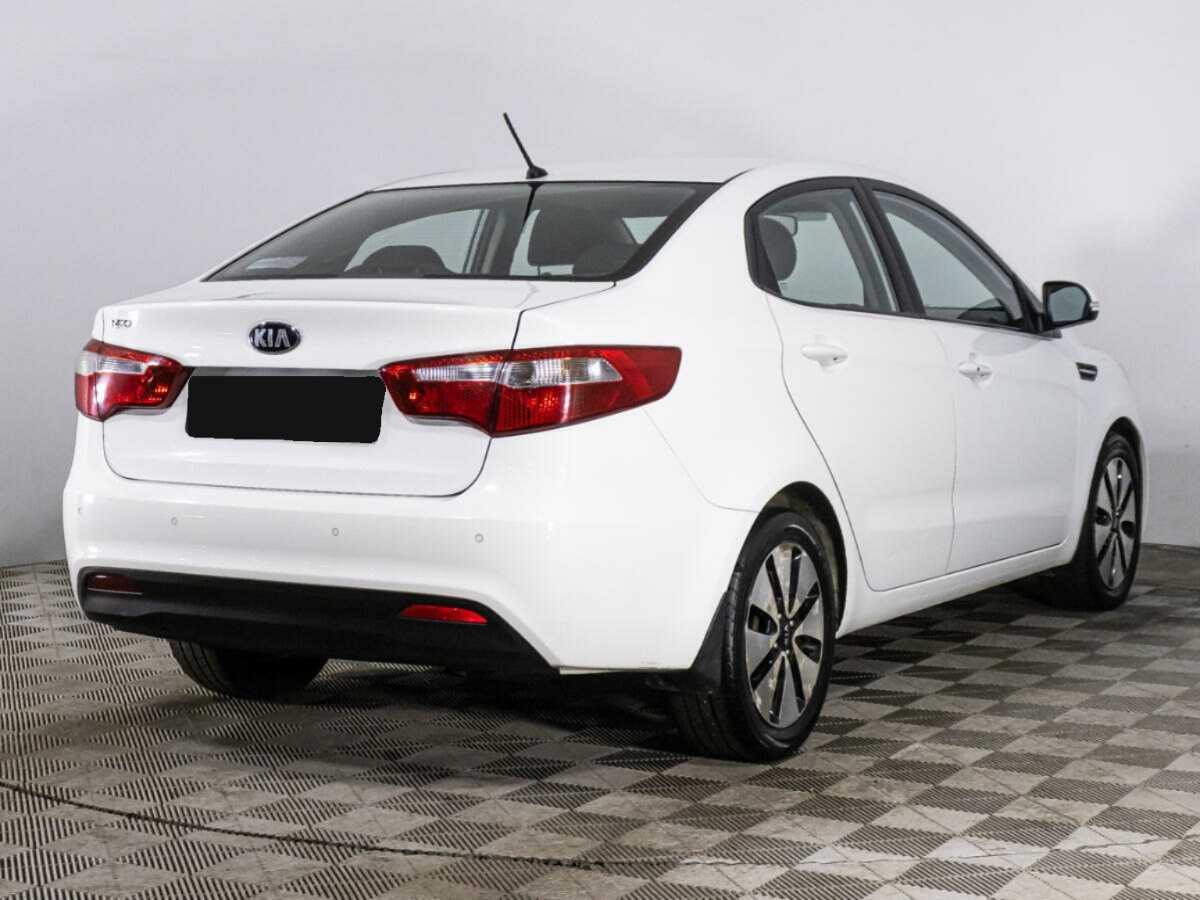 Kia Rio 6-speed, 2014 - Фото №4