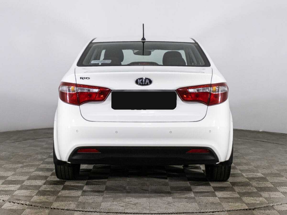 Kia Rio 6-speed, 2014 - Фото №5