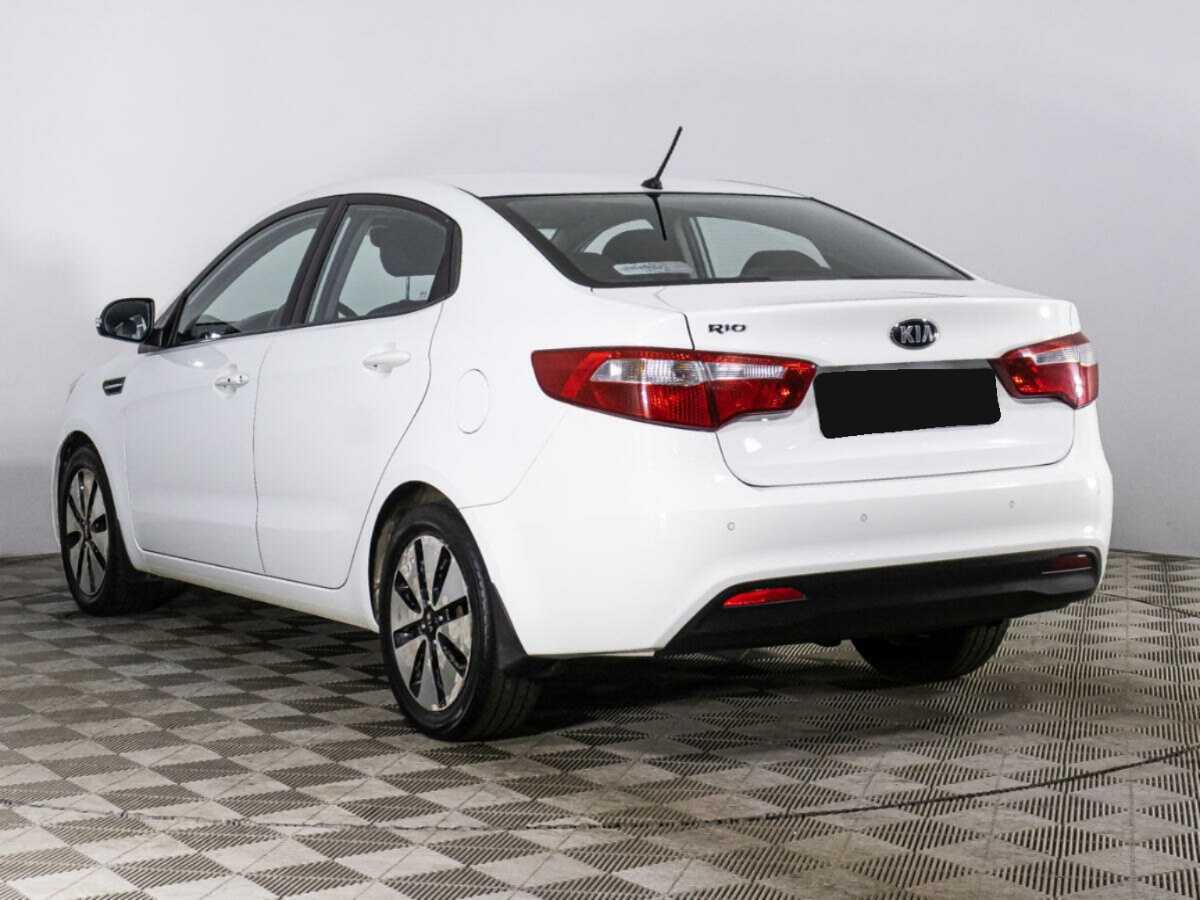 Kia Rio 6-speed, 2014 - Фото №6