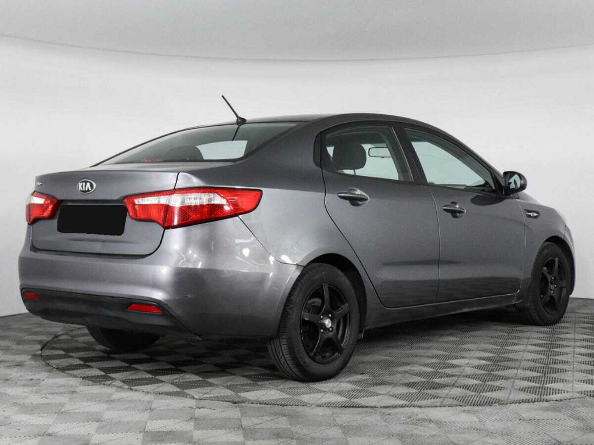 Kia Rio 4-speed, 2013 - Фото №4