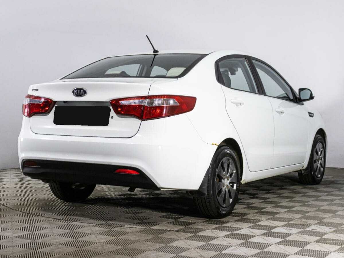 Kia Rio 5-speed, 2012 - Фото №4