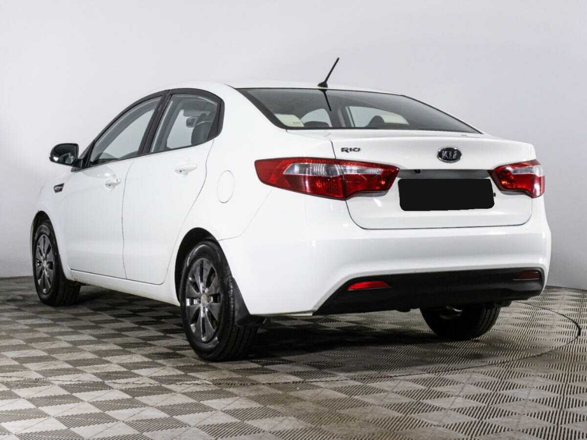 Kia Rio 5-speed, 2012 - Фото №6