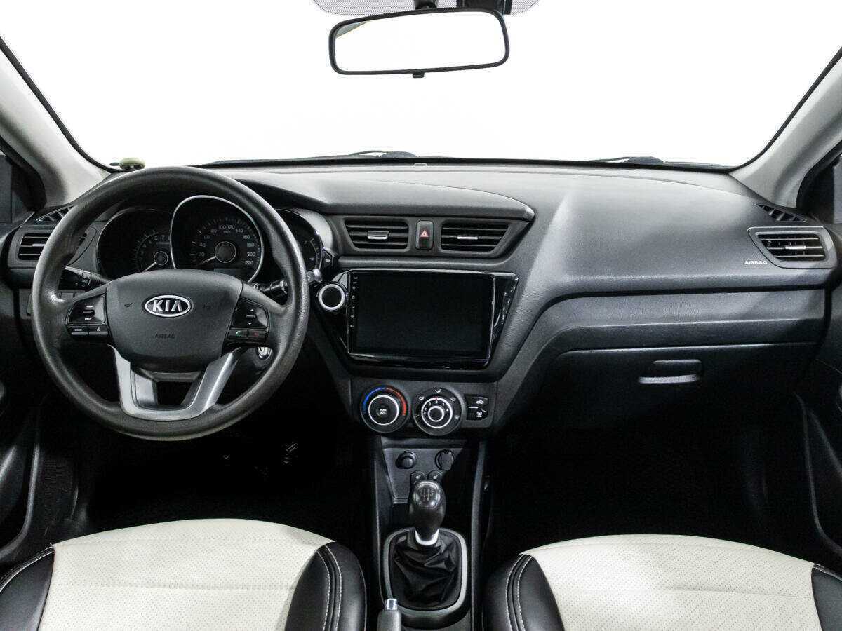 Kia Rio 5-speed, 2012 - Фото №12