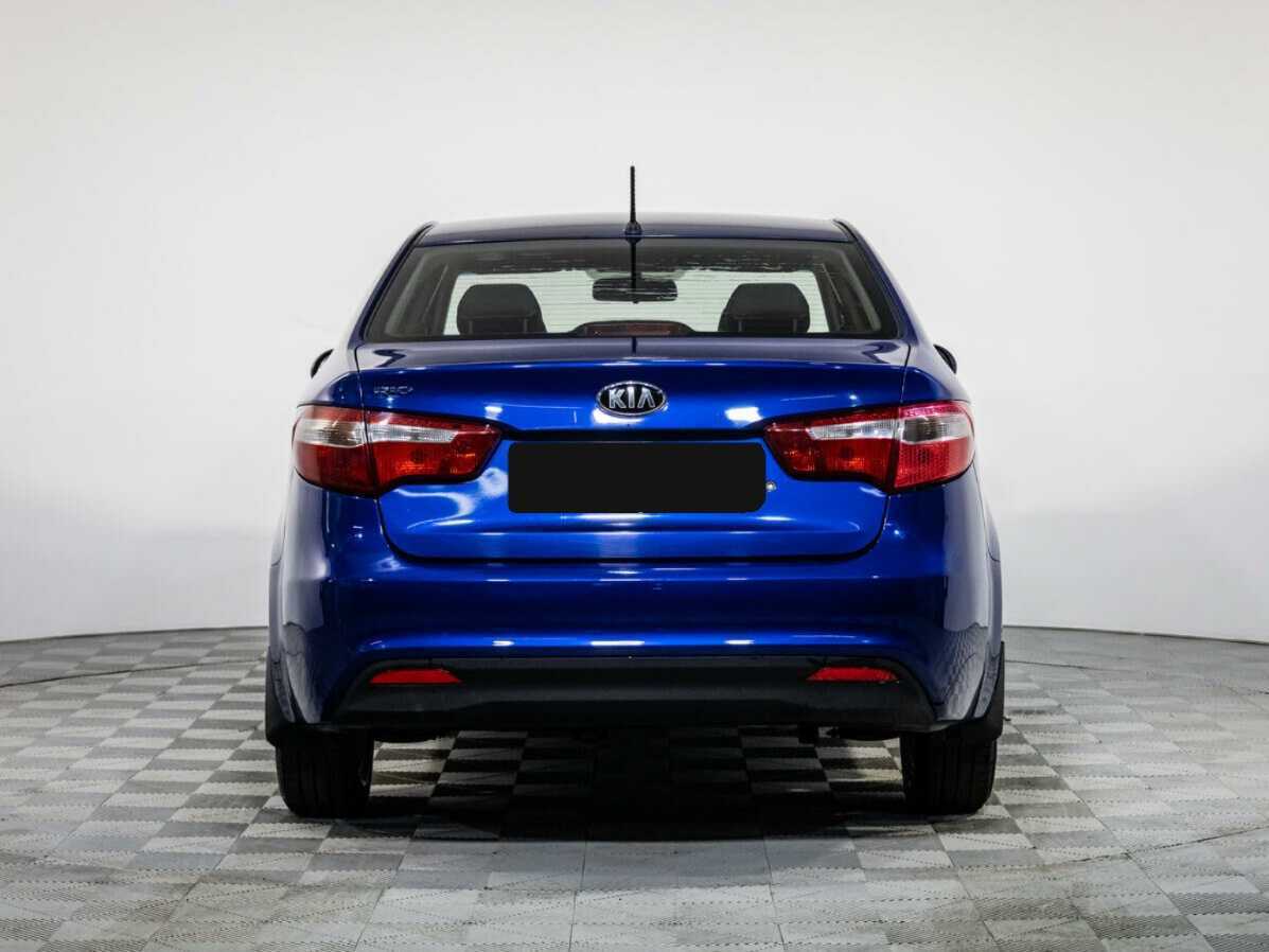 Kia Rio, 2013 - Фото №4