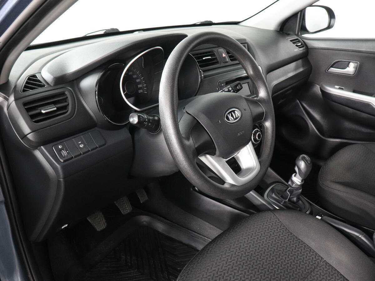 Kia Rio 5-speed, 2012 - Фото №8