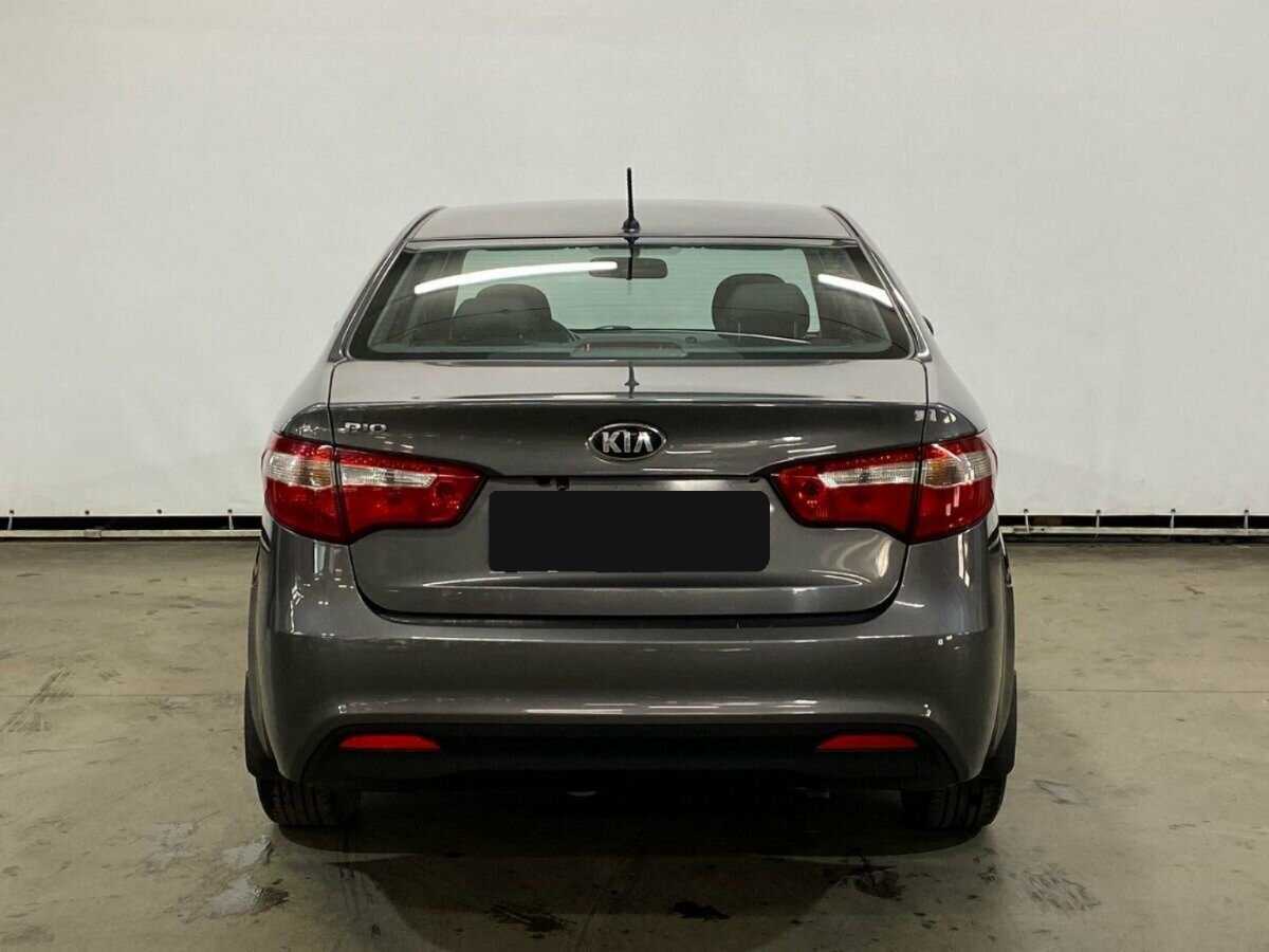 Kia Rio 5-speed, 2014 - Фото №5