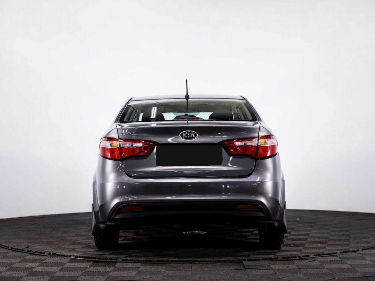 Kia Rio 4-speed, 2014 - Фото №4