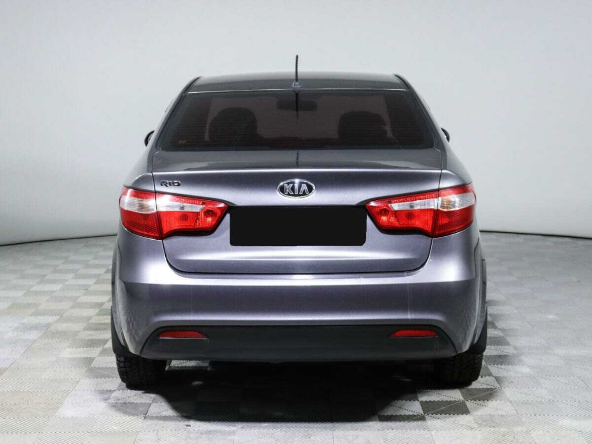 Kia Rio 5-speed, 2013 - Фото №4