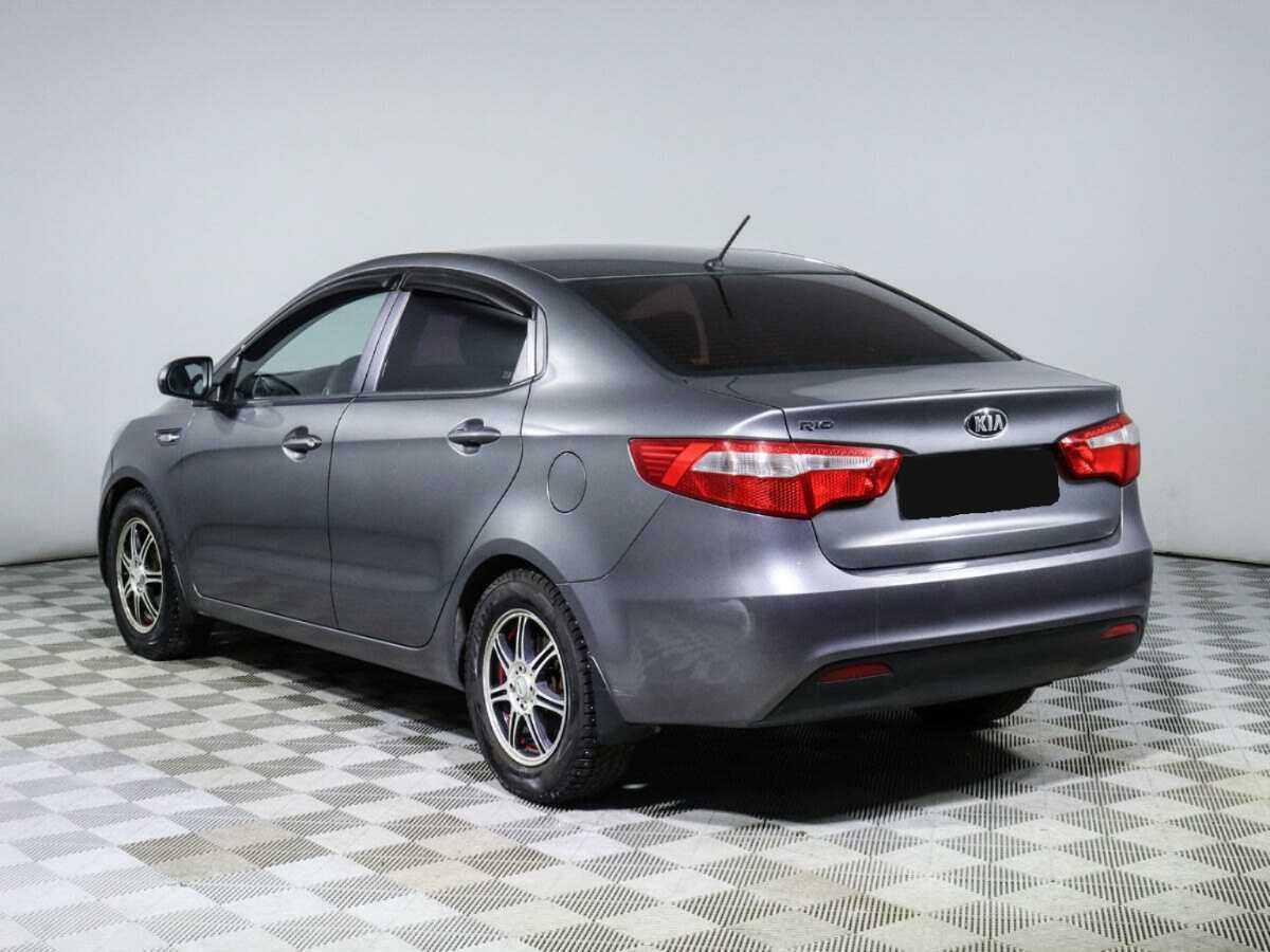 Kia Rio 5-speed, 2013 - Фото №5