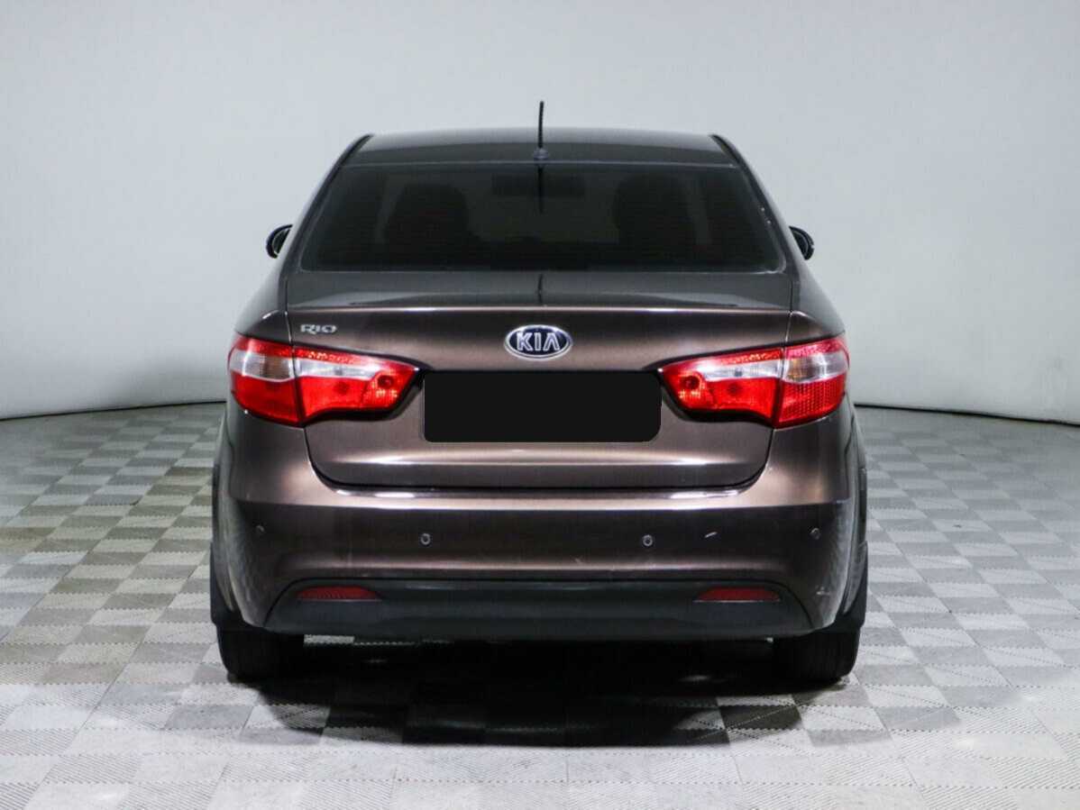 Kia Rio 6-speed, 2014 - Фото №4