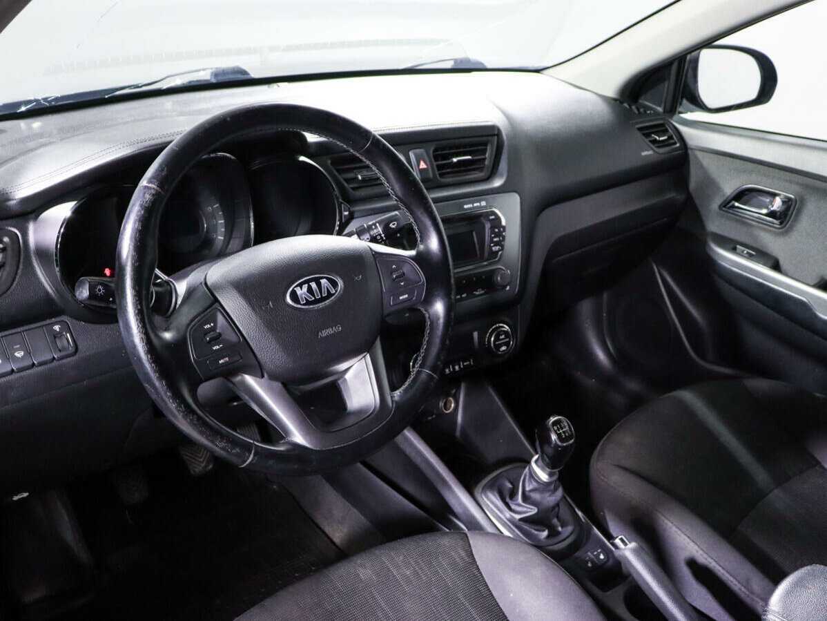 Kia Rio 6-speed, 2014 - Фото №10
