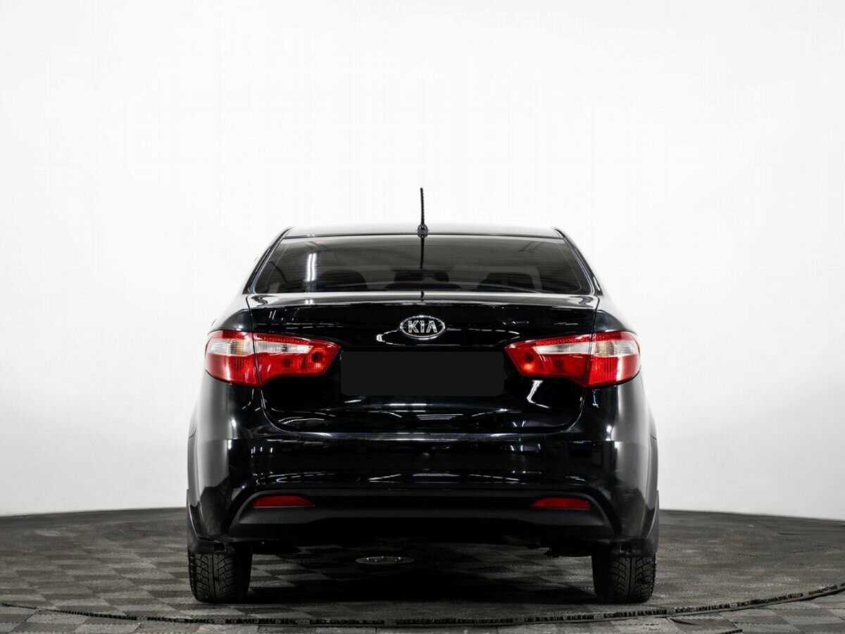 Kia Rio 5-speed, 2013 - Фото №4
