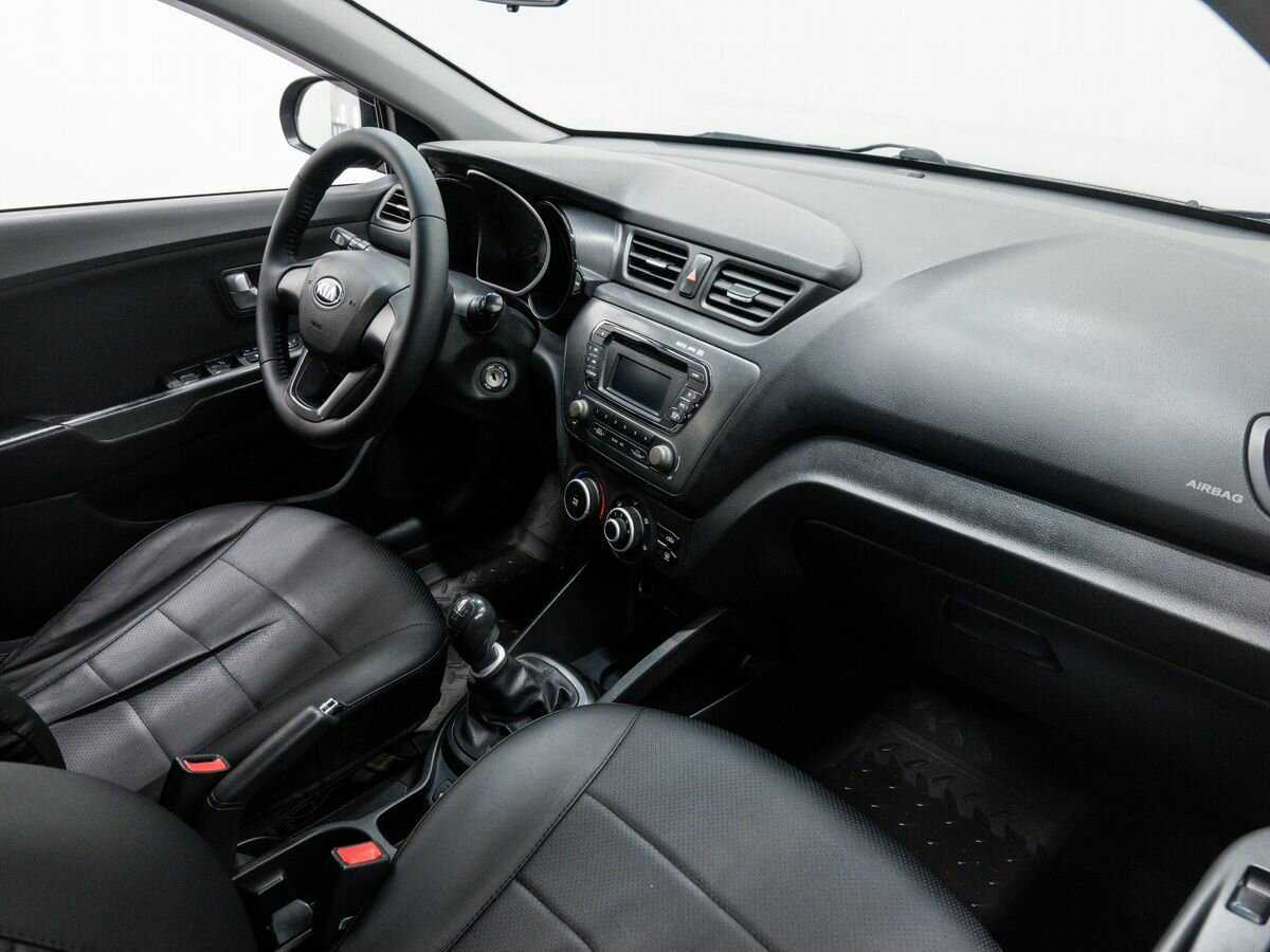 Kia Rio 5-speed, 2013 - Фото №7
