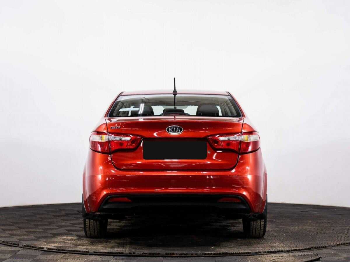 Kia Rio, 2012 - Фото №4