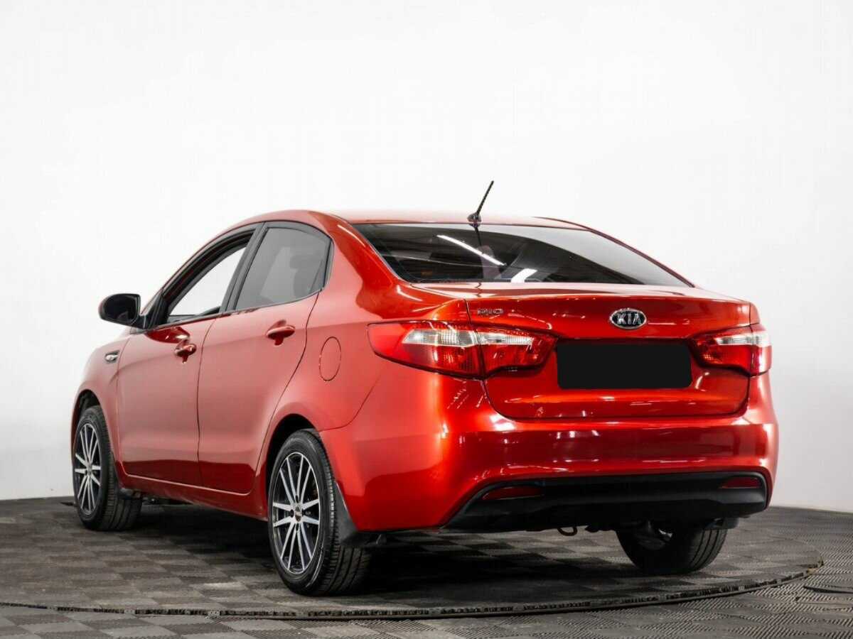 Kia Rio 5-speed, 2012 - Фото №5