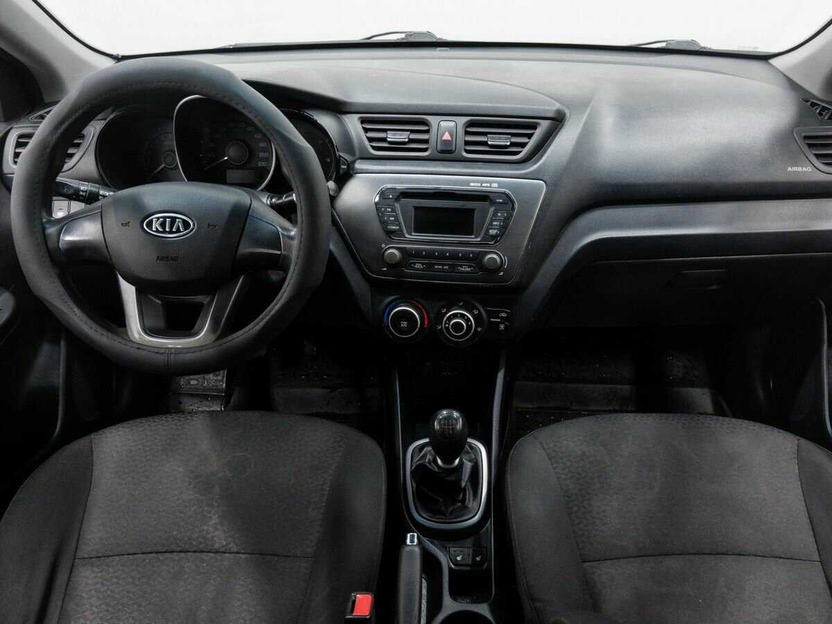 Kia Rio 5-speed, 2012 - Фото №10